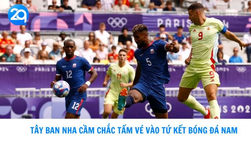 Tây Ban Nha cầm chắc tấm vé vào tứ kết bóng đá nam Olympic Paris 2024 3 Tây Ban Nha cầm chắc tấm vé vào tứ kết bóng đá nam Olympic Paris 2024